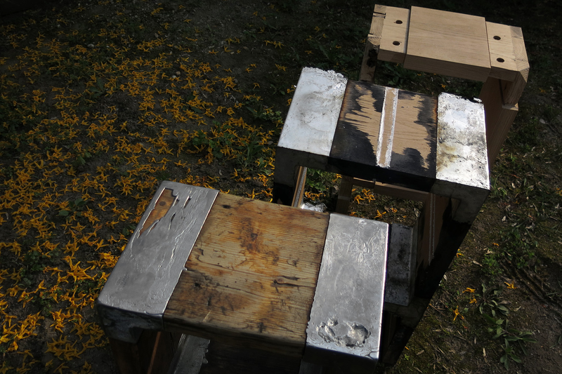 Illustration for article titled Casting Molten Metal On Wood With a Hungarian Design Master